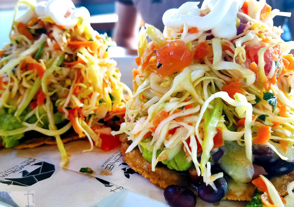 Veggie tostadas at Handline in Sebstopol, one of the best Sonoma County restaurant dishes of 2017. Heather Irwin/PD