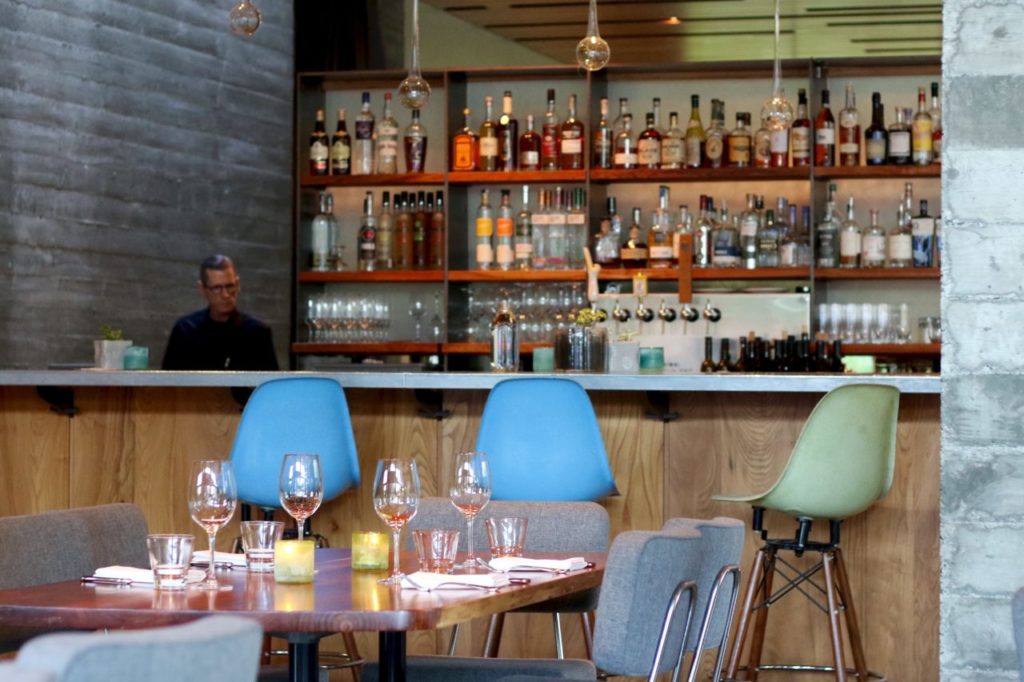 Interior at Spoonbar restaurant in Healdsburg, California. Heather Irwin, Press Democrat