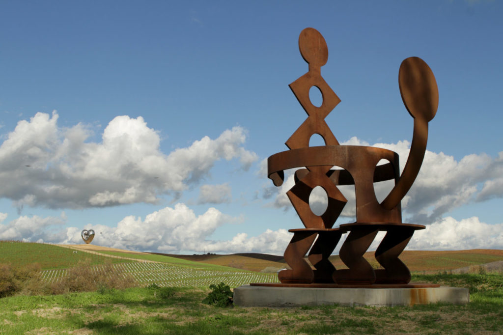 "King and Queen" by Keith Haring (Photo: Anthony Laurino)