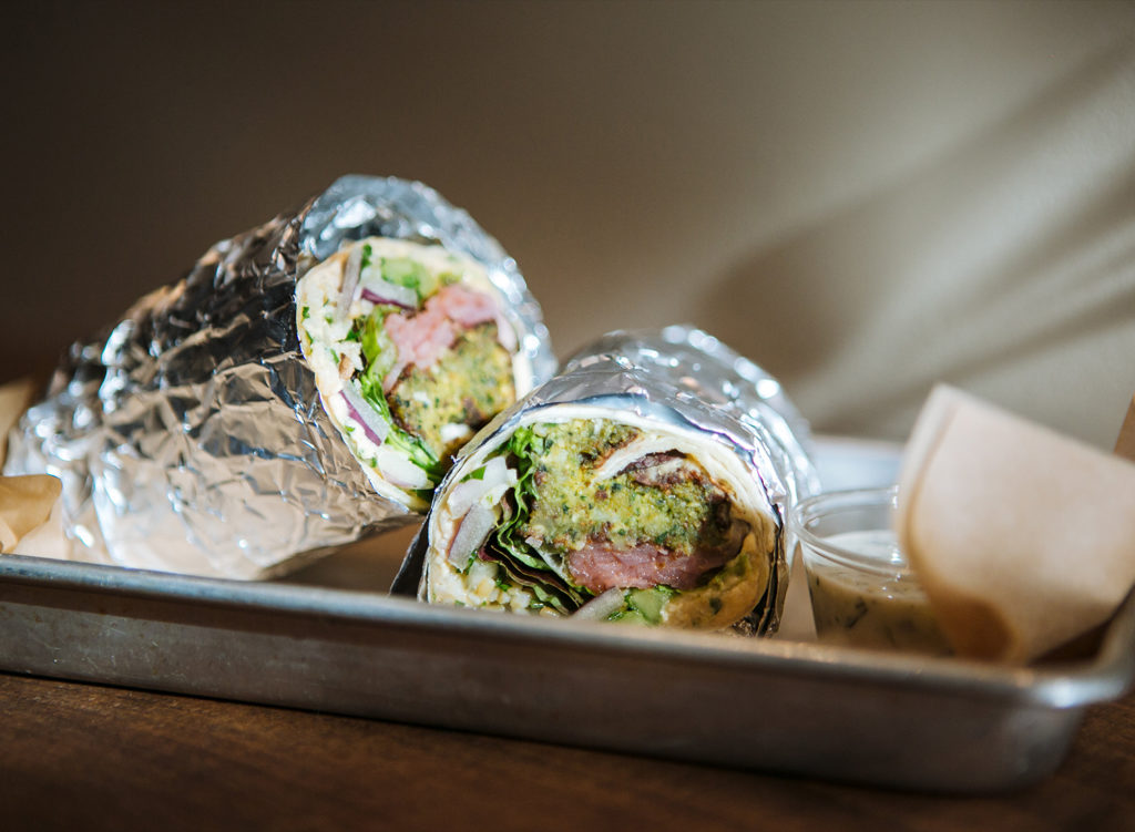 Burrito at Duke’s Commons in Healdsburg. Courtesy photo from the restaurant.