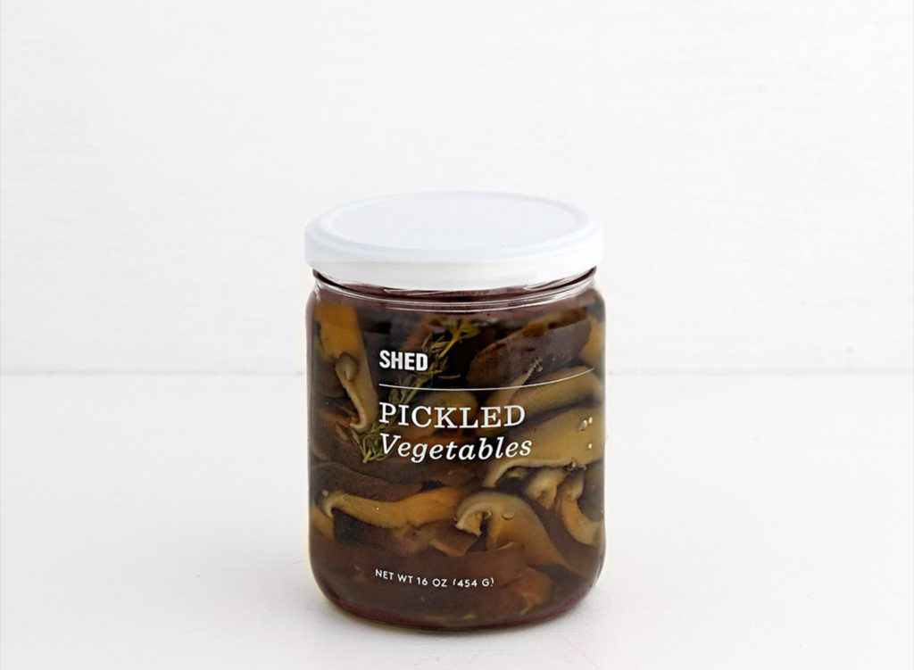 Slow Food Award Winner, 2018:Pickled mushrooms from SHED won a Good Food Awards. SHED