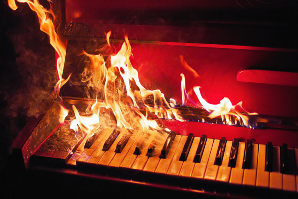 A Sad Note: Hundreds of Pianos and Prized Instruments Lost in Sonoma County Fires
