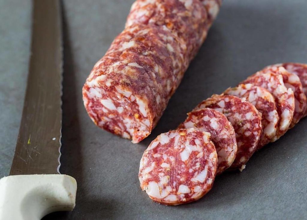 Salami from Thistle Meats in Sebastopol, which won a Good Food Award for 2018. Facebook