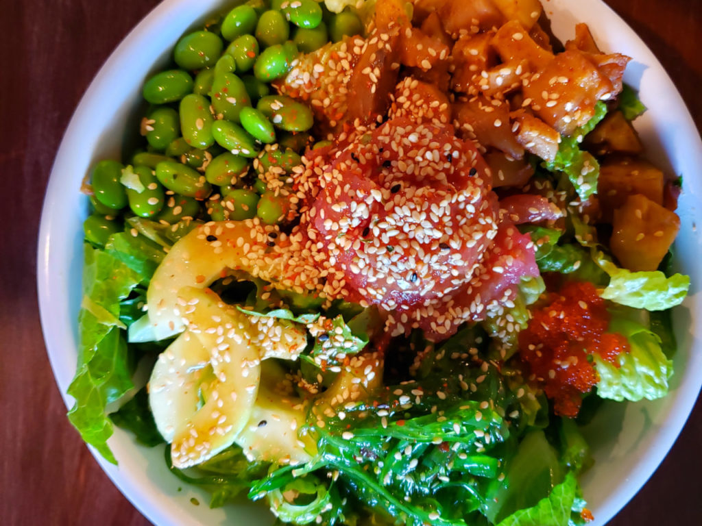 Ahi Poke Bowl at Zoftig in Santa Rosa. Heather Irwin/PD