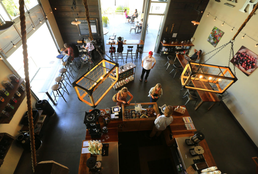 Taylor Maid Farms in The Barlow in Sebastopol. A Napa developer is in negotiations to buy The Barlow in Sebastopol from owner Barney Aldridge. (JOHN BURGESS/The Press Democrat)