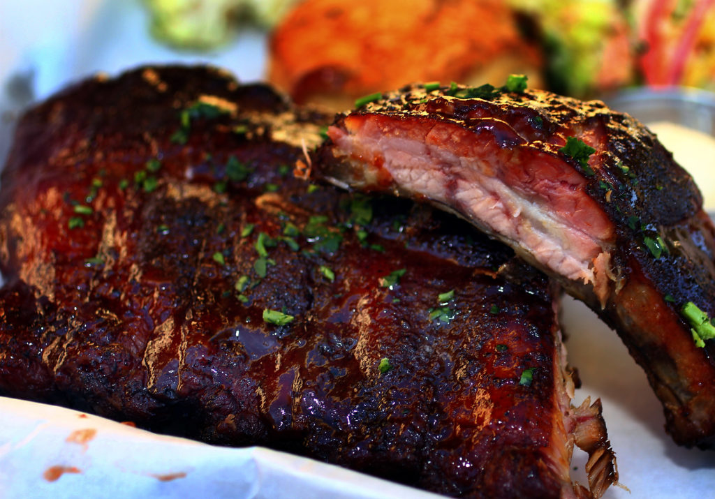 1/22/2012: D3: PC: Baby back ribs at Sweet T's in Santa Rosa. January 11, 2012.