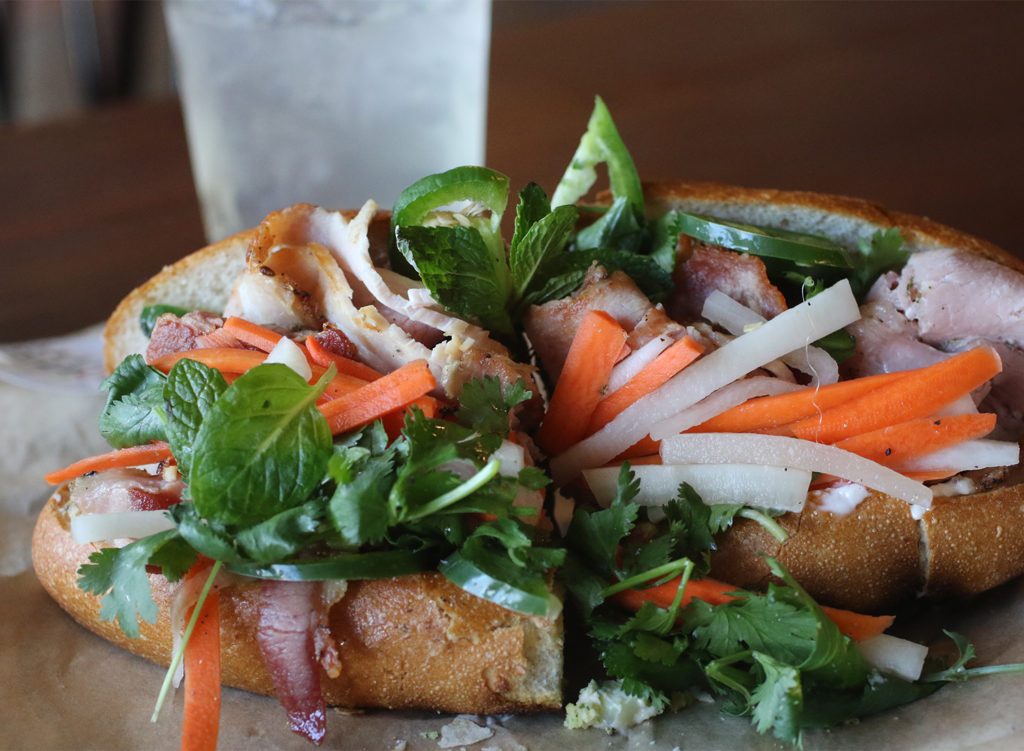 Porchetta banh mi from Zoftig in Santa Rosa. Heather Irwin/PD