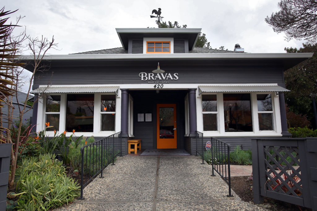 Bravas Bar de Tapas in Healdsburg. (Christopher Chung/ The Press Democrat)