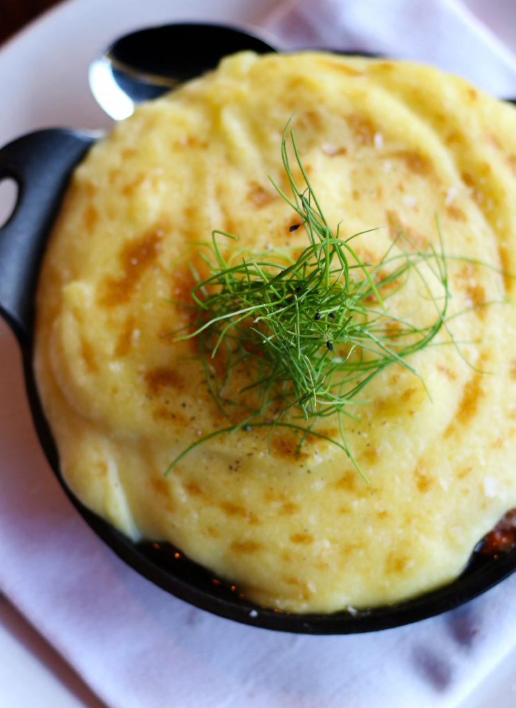 Shepherds pie at Drawing Board Restaurant in Petaluma. (Heather Irwin/ The Press Democrat)