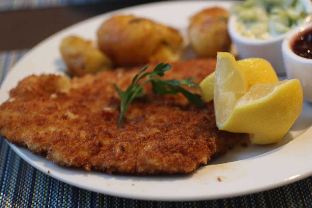 Wiener schnitzle at Tisza Bistro in Windsor. heather irwin/PD