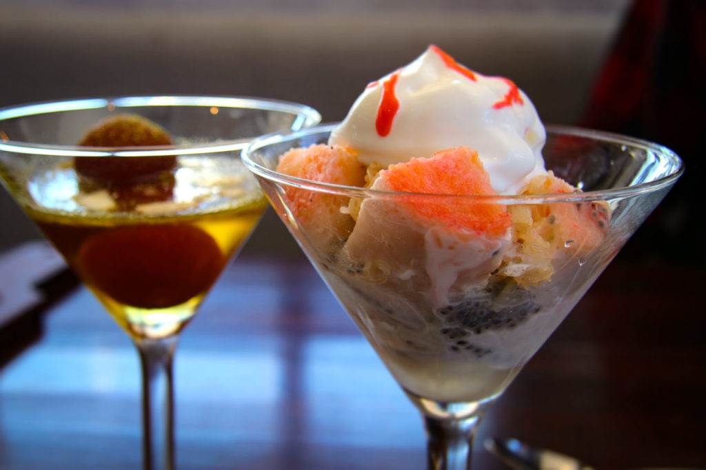 Falooda Kulfi from the Indian Street Food Menu at Bibi's Burger Bar in Santa Rosa. Heather Irwin/PD
