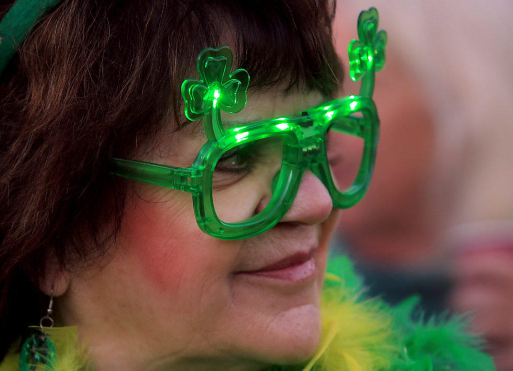 The Healdsburg St. Patrick's Day parade gets underway, Friday March 17, 2017. (Kent Porter / The Press Democrat) 2017