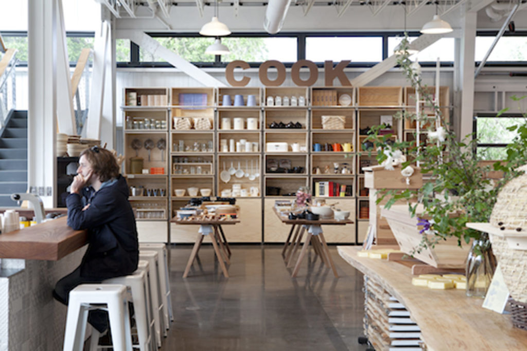 Inside the Healdsburg Shed, a modern grange hall, cafe, fermentation bar and marketplace, has received a James Beard nomination for “Best restaurant design or renovation in North America.” Photo: Mariko Reed HO Media Images by Mariko Reed