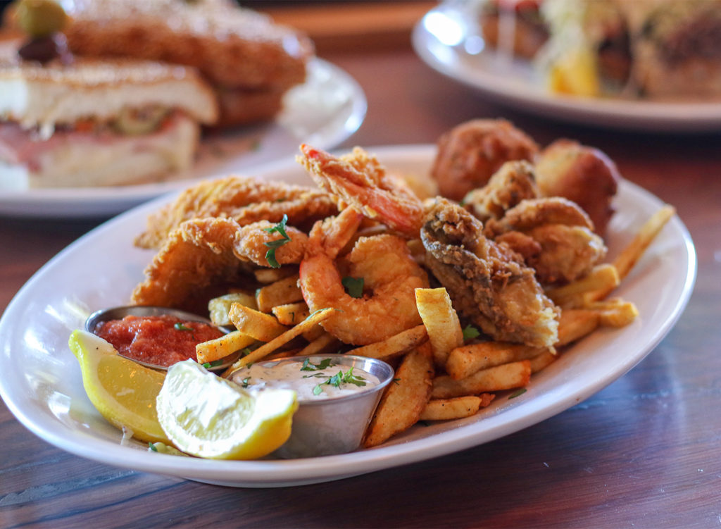 Seafood special at Parish Cafe in Santa Rosa. Heather irwin/PD