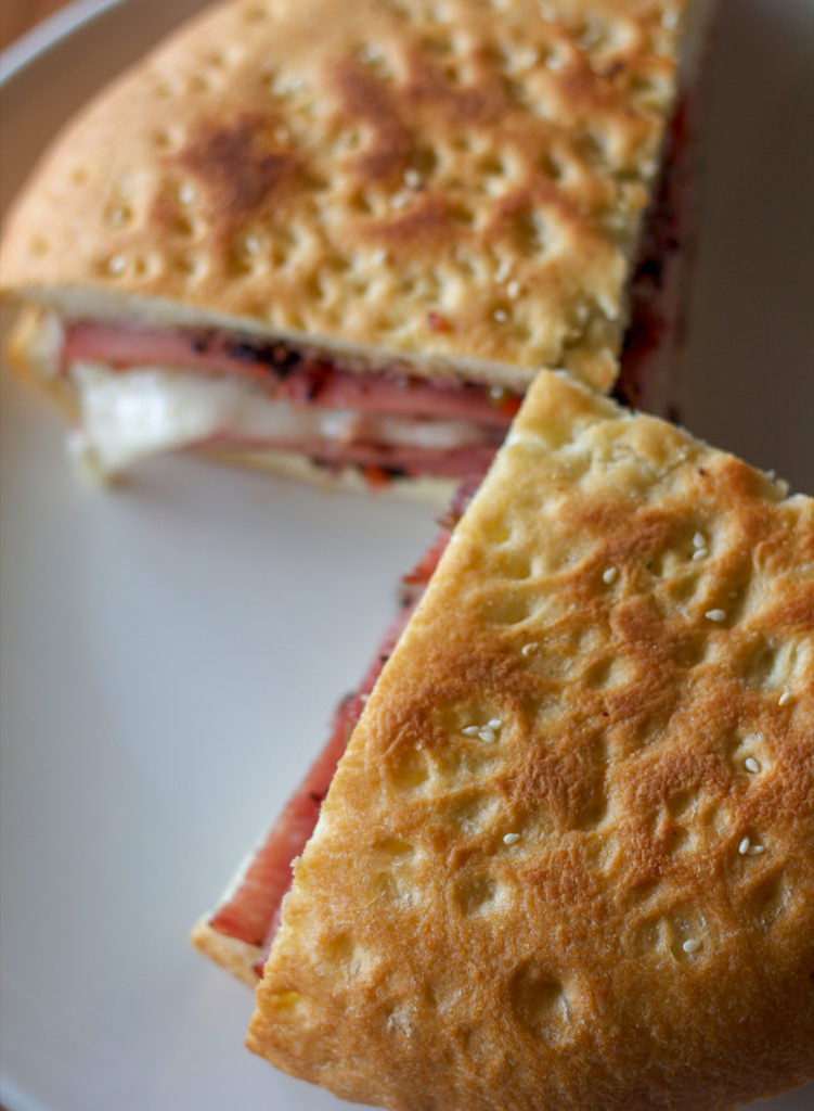 Muffuletta at the Parish Cafe in Healdsburg. Heather Irwin/PD