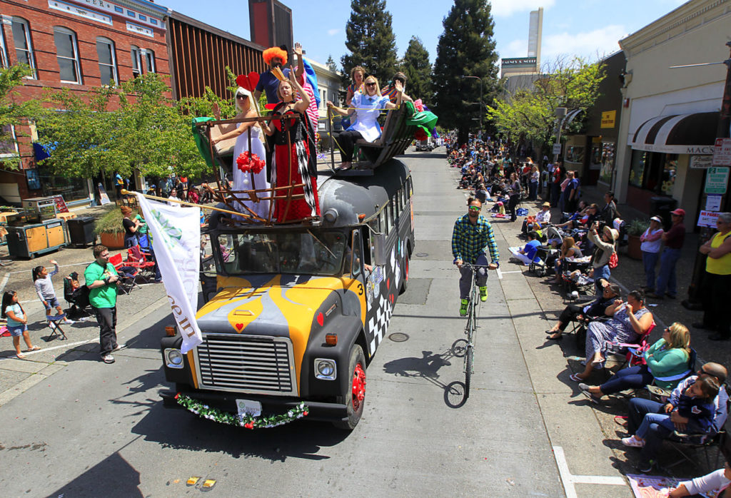 The 121st annual Santa Rosa Rose Parade. (JOHN BURGESS / The Press Democrat)