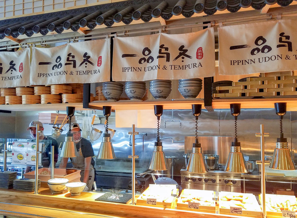 Interior at Ippinn Udon and Tempura in Santa Rosa. Heather Irwin/PD