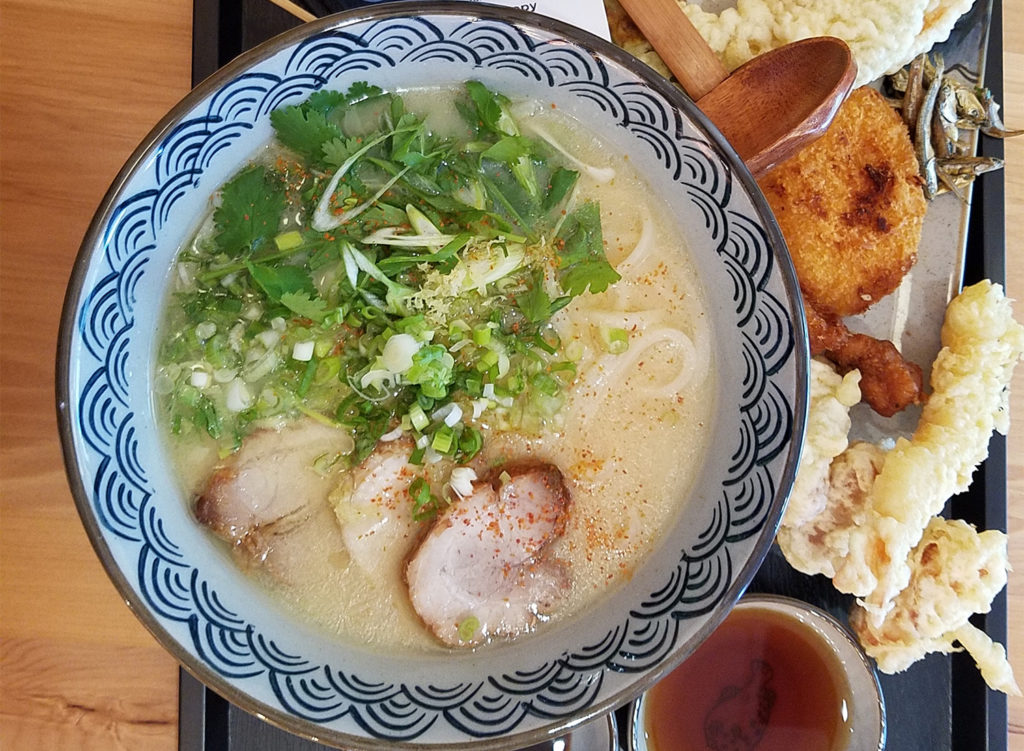 Pork tankatsu udon at Ippinn Udon and Tempura in Santa Rosa. Heather Irwin/PD