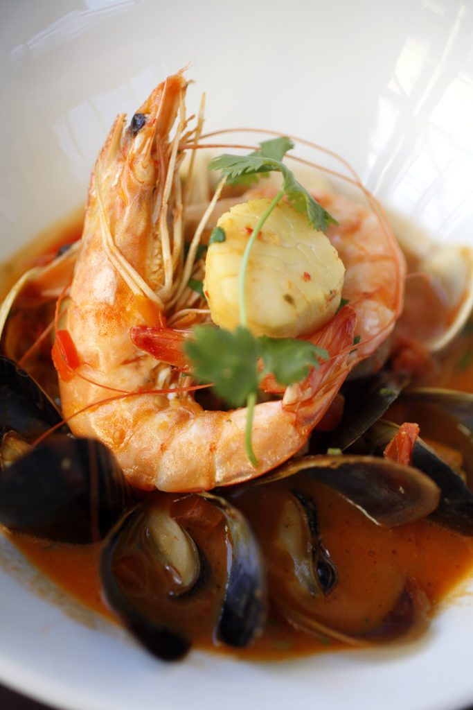 2/3/2013: D3: 1/20/2013: D3: PC: Caldeirada Portuguese Fisherman's Stew at Cafe Lucia in Healdsburg, California on Friday, January 11, 2013. (BETH SCHLANKER/ The Press Democrat)