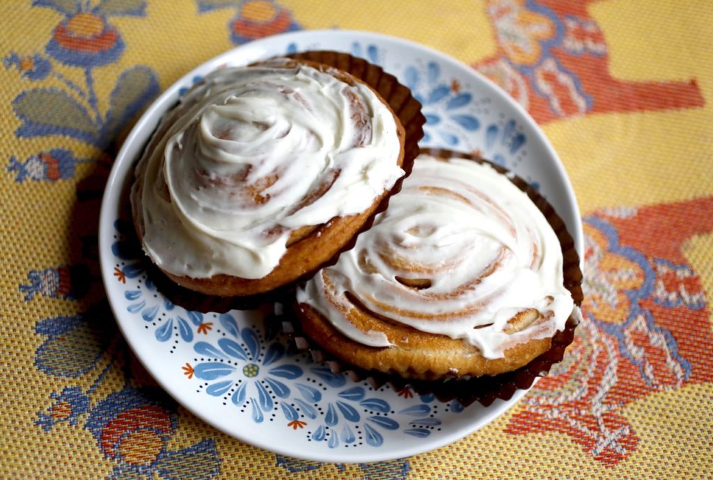 In Sweden a '"fika break" is a mid-morning or mid-afternoon break often enjoyed with coffee and cinnamon buns or pastries. Photo taken in Santa Rosa on Tuesday, May 22, 2018. (Beth Schlanker/ The Press Democrat)