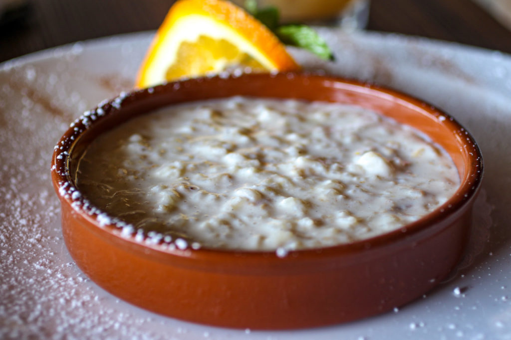 Arroz con leche at Cascabel Mexican restaurant and grill in Santa Rosa. (Photo by Heather Irwin)