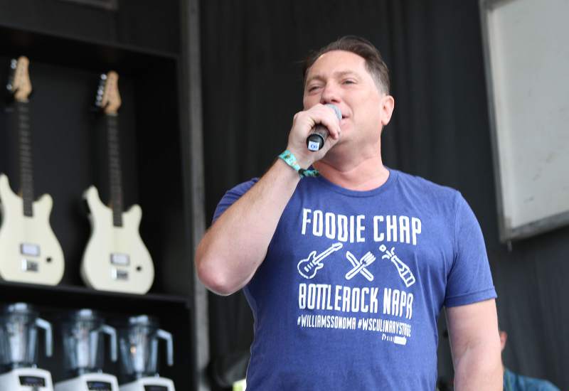 Foodie Chap Liam at BottleRock in 2017. Heather Irwin