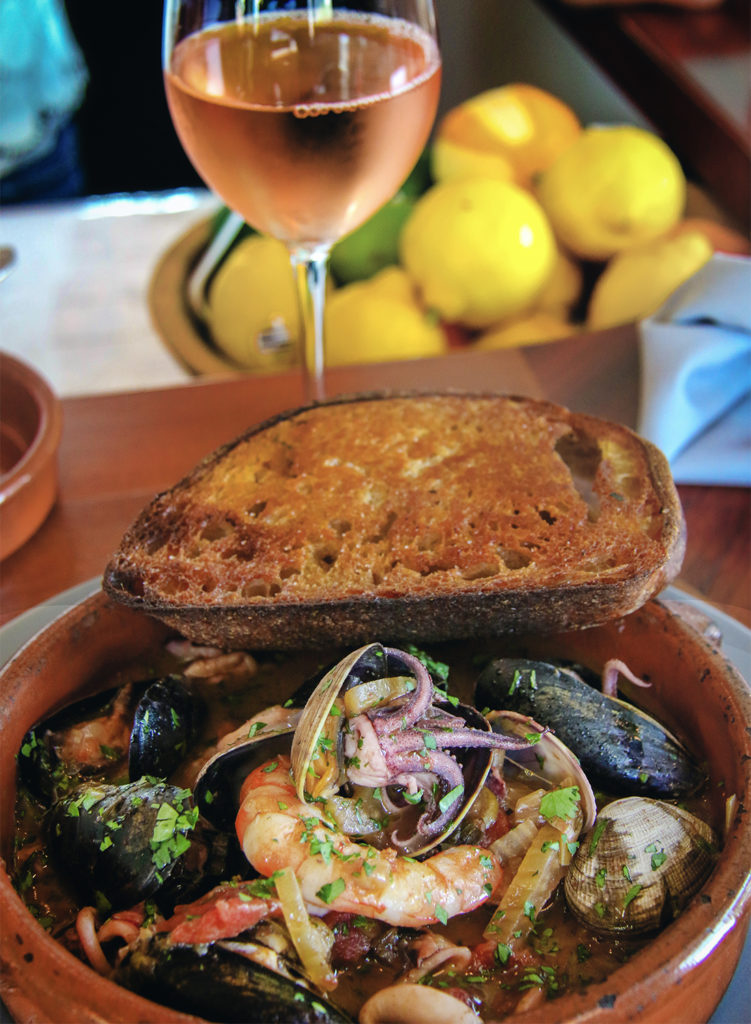 Persian fish stew at Pearl restaurant in Petaluma. heather irwin/PD