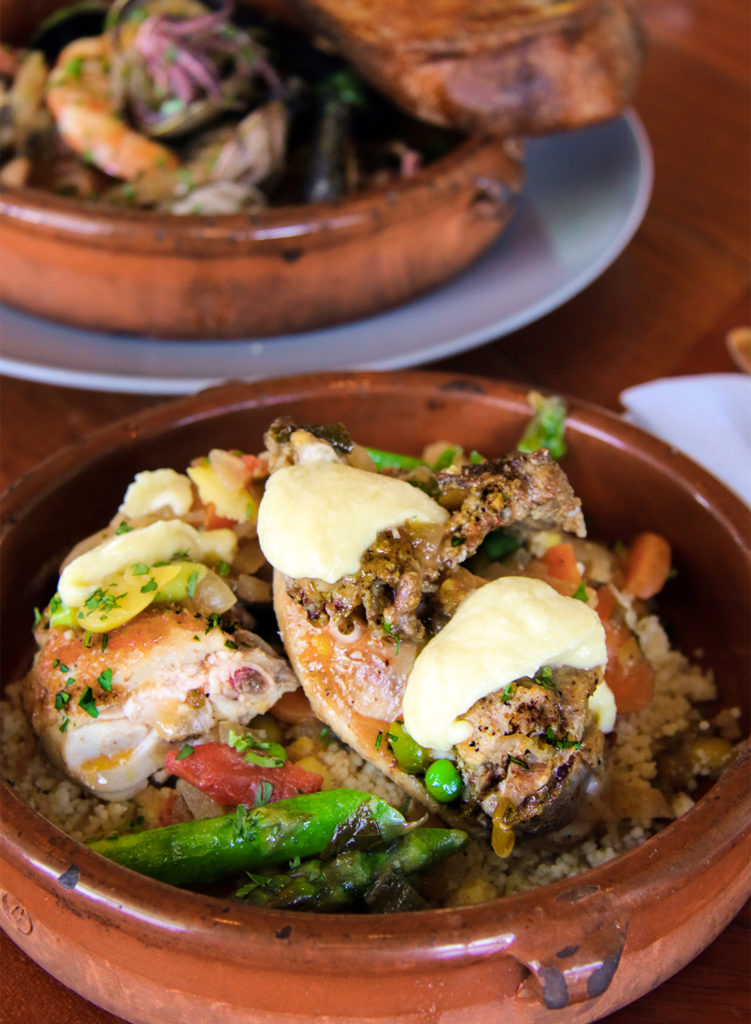 Braised rabbit at Pearl restaurant in Petaluma. heather irwin/PD