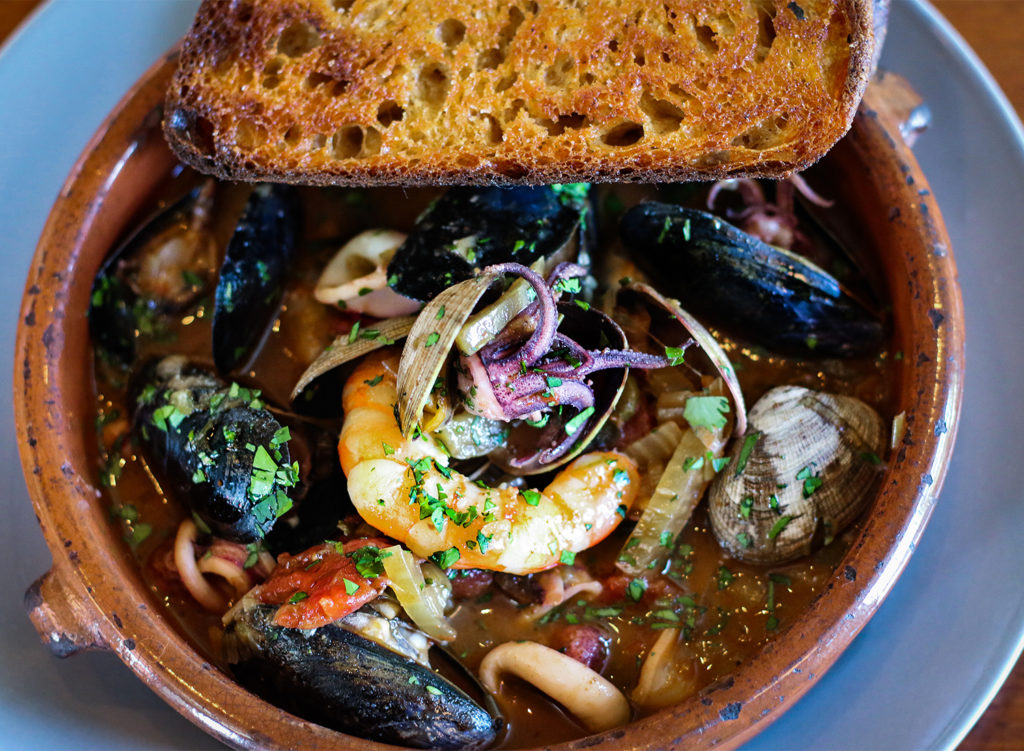 Persian fish stew at Pearl restaurant in Petaluma. heather irwin/PD