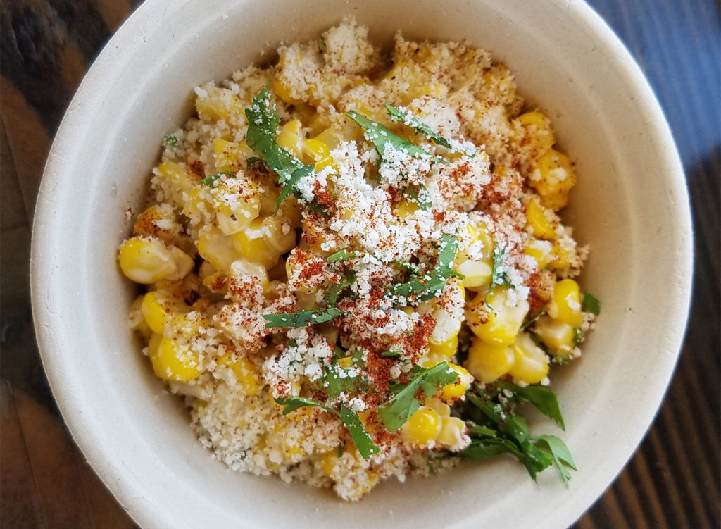 Esquite, or street corn salad, at Taco Lab in Windsor. heather irwin/PD