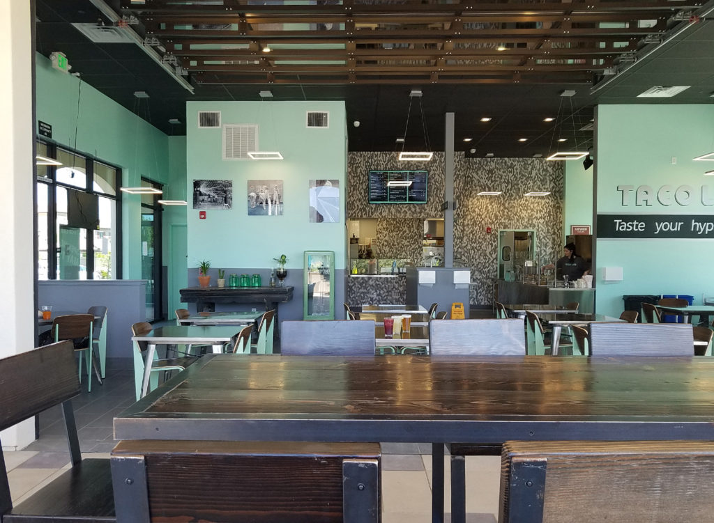 Interior of Taco Lab in Windsor. Heather Irwin/PD