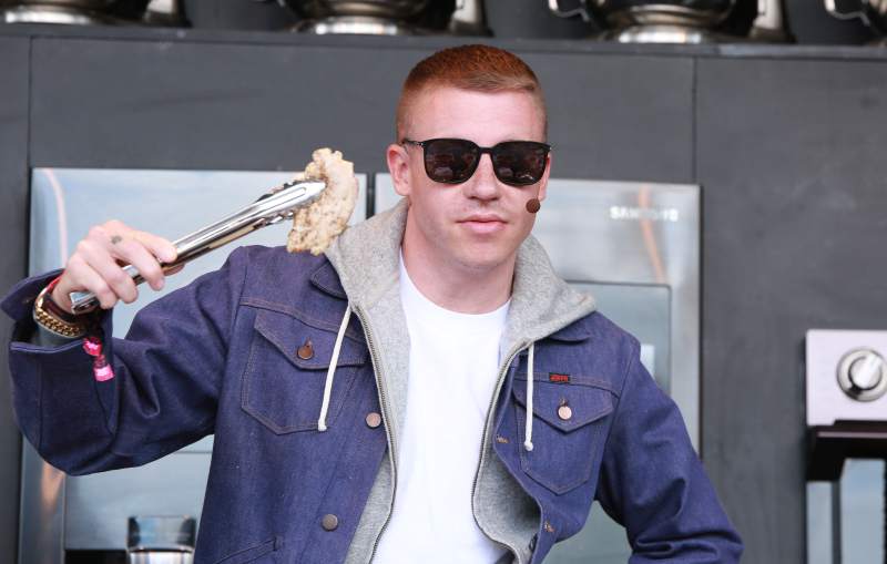 Macklemore on the Williams Sonoma Culinary Stage. PD File