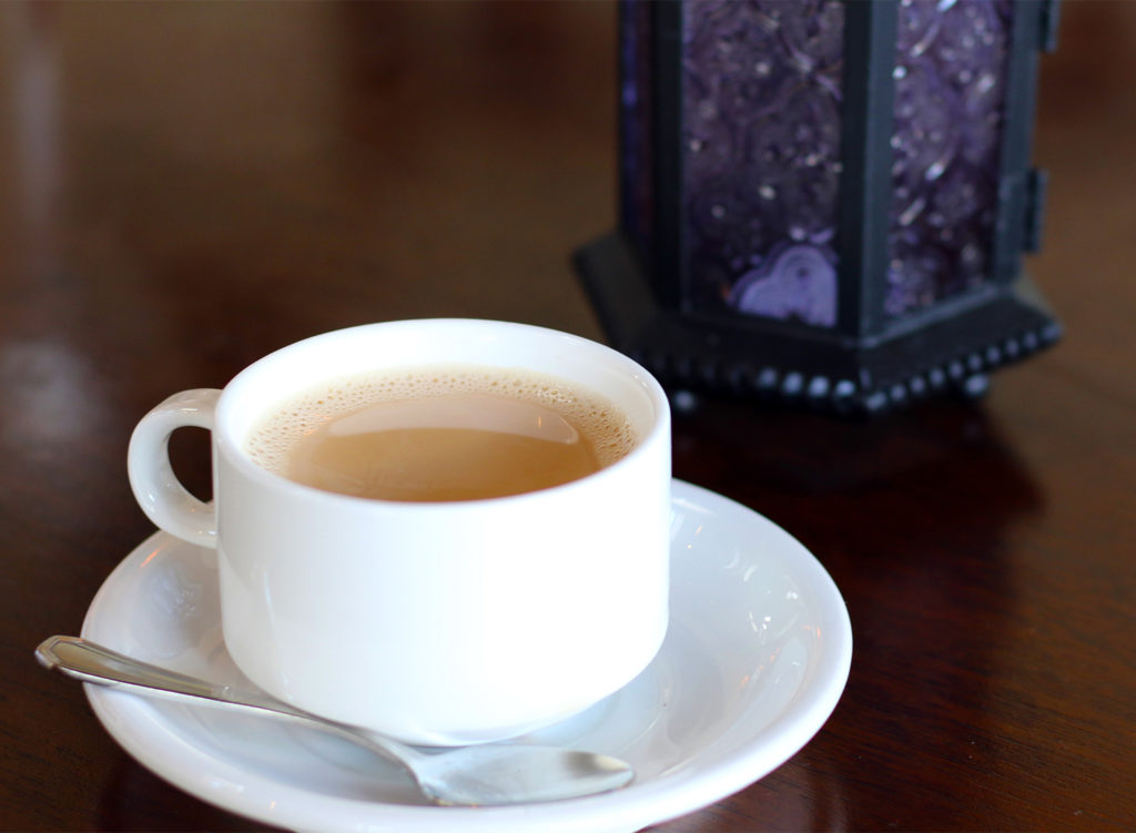 Masala chai at Dehli Belly in Sonoma, California on 01/25/16. (Heather Irwin, Press Democrat).