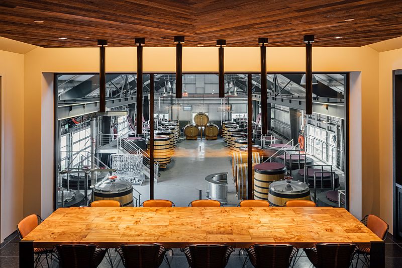 tasting room at Kosta Browne