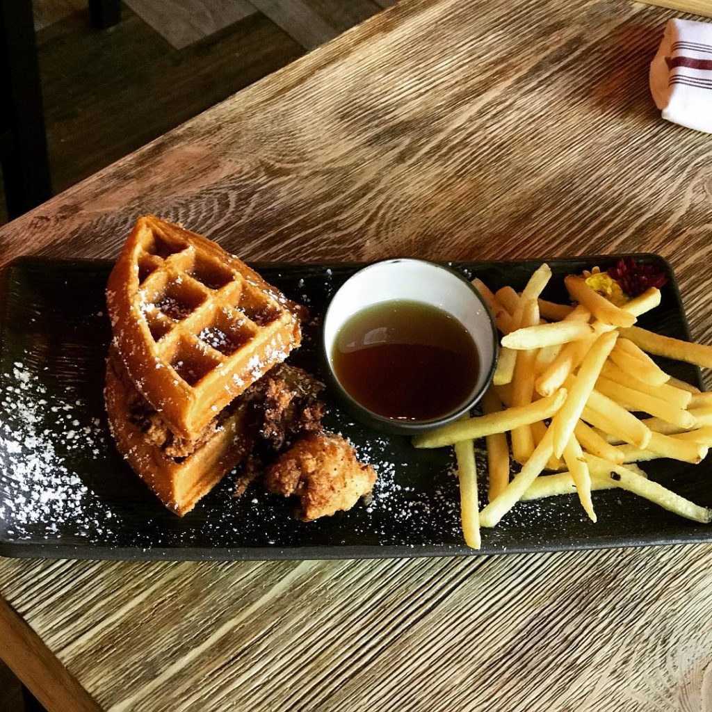 Barrels, Brews and Bites, Healdsburg: Craft brew and wine tasting with small bites menu that includes crispy prosciutto cups, bacon and Brussels sprouts, basket of truffle fries with a trio of dips, Lil Cluckers deviled eggs with bacon jam, street tacos, a slider sampler, flat bread and crab croquettes. 335 Healdsburg Ave., Healdsburg, 707-395-0487, barrelsbrewsandbites.com. (Photo from Facebook)