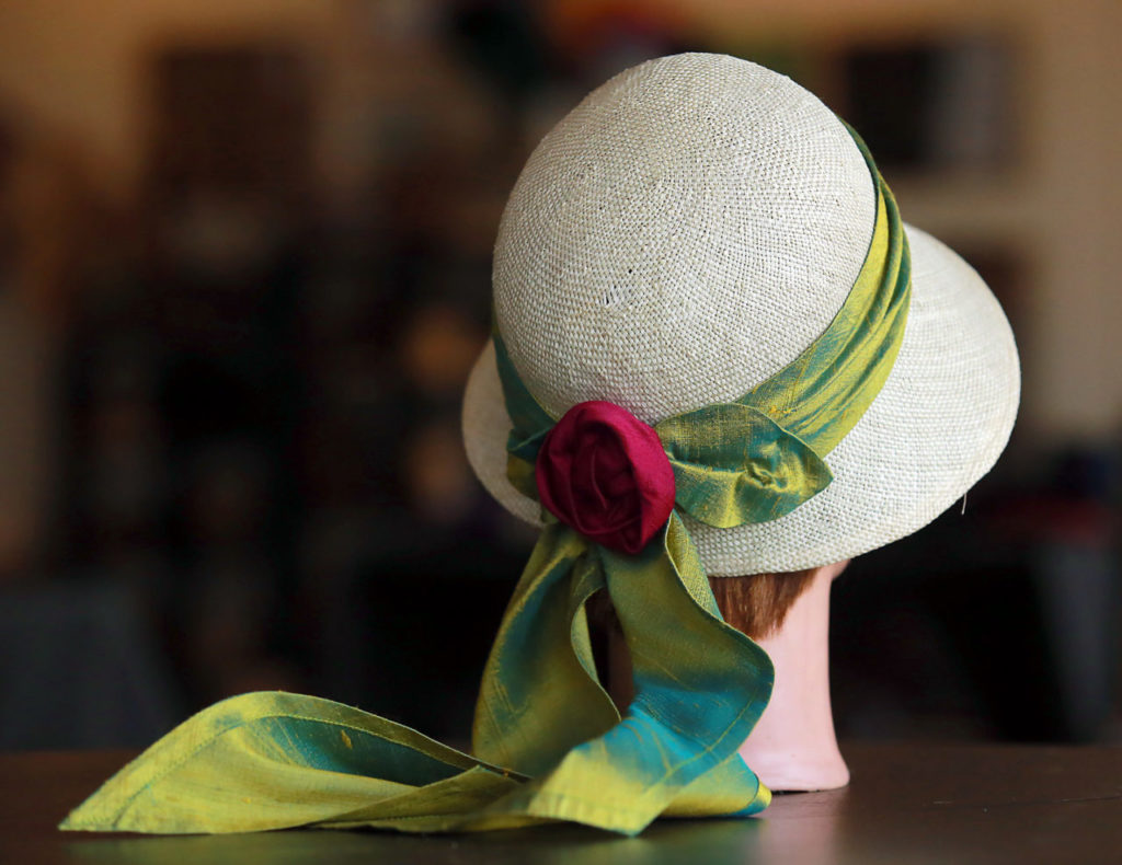 Examples of some of the hat styles created at The Hattery in Santa Rosa. (photo by John Burgess/The Press Democrat)