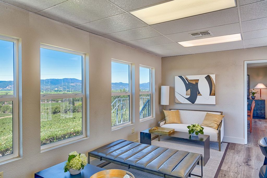 Signorello Estate Room, temporary tasting room