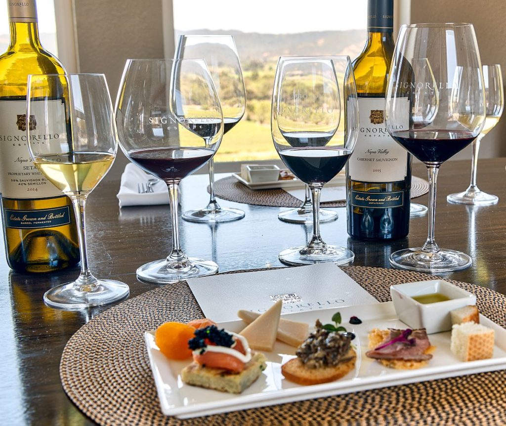 Signorello Estate wine and food pairings