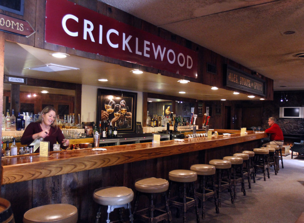 Cricklewood: A staple of Old Santa Rosa, where prime rib and cozy encounters were re rigeur.