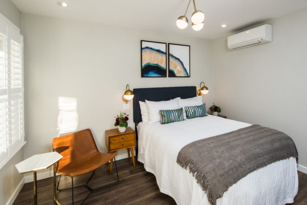 A guest room at the Olea Hotel in Glen Ellen (Courtesy of Olea Hotel)