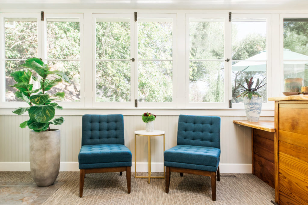 The lobby at the Olea Hotel in Glen Ellen (Courtesy of Sonoma County Tourism)