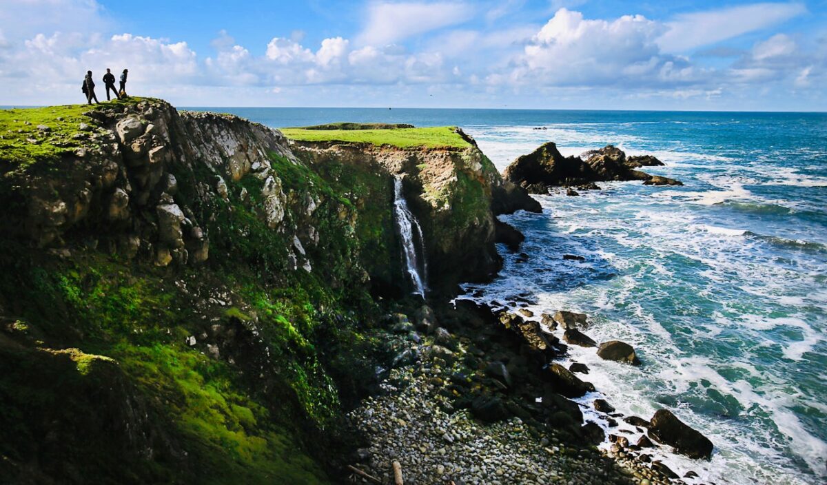 The Stewarts Point Ranch bordered by the Pacific Ocean to the west and the Gualala River to the east, Wednesday Feb. 22, 2017. (Kent Porter / The Press Democrat) 2017