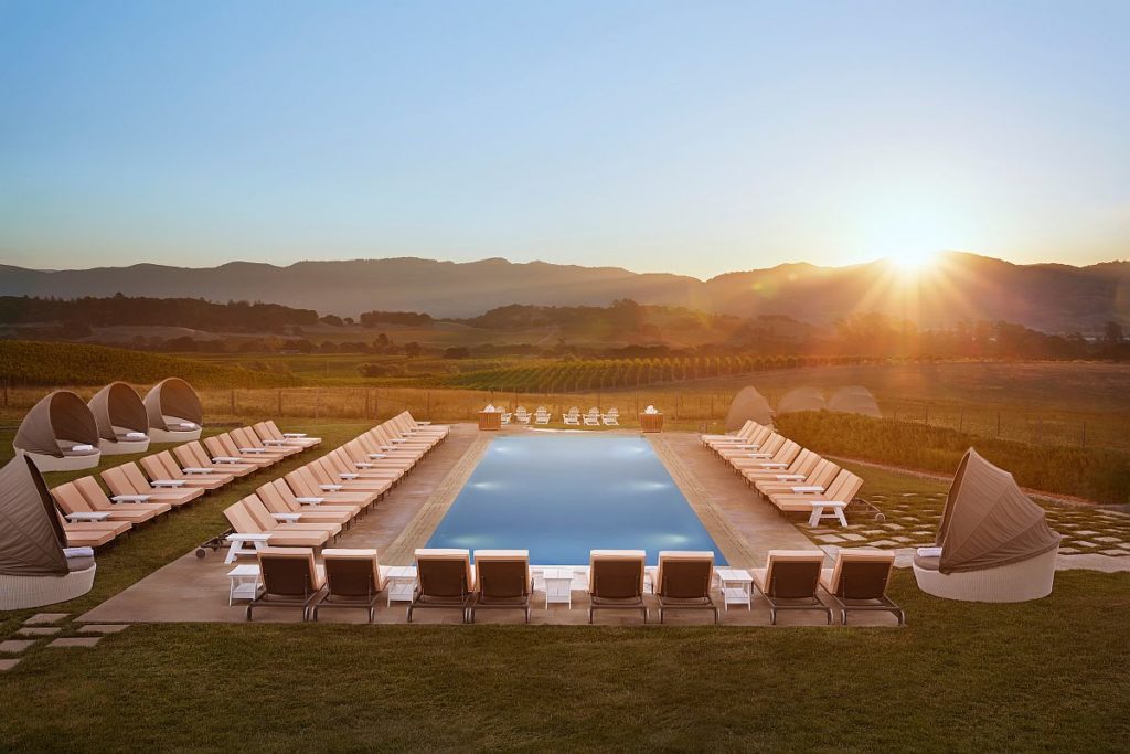 Run away for the weekend to newly-renovated Carneros Resort and Spa just across the Sonoma County line in Napa County. The $3.5 million renovation makes this place a splurge-worthy stay for a weekend away. Read more about it here. (courtesy photo)