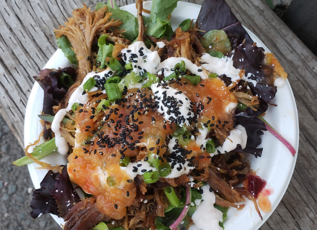 The kalua pork bowl at the 2018 Sonoma County Fair Food. Heather Irwin/PD