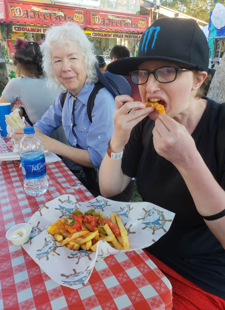 The Flamin' Hot Cheetos Fries at the 2018 Sonoma County Fair Food. Heather Irwin/PD