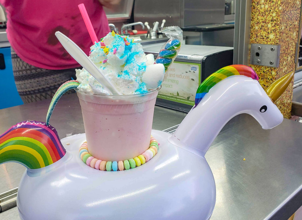 The Unicorn Shake at the 2018 Sonoma County Fair Food. Heather Irwin/PD