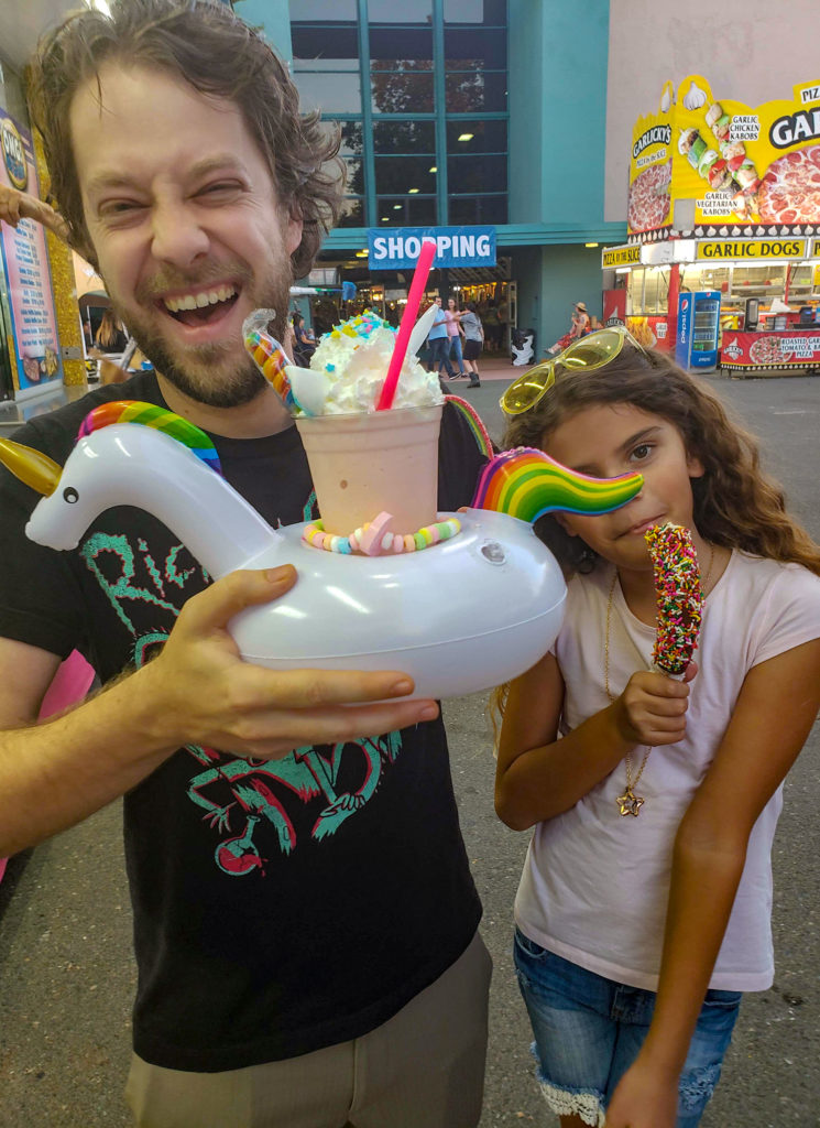 The Unicorn Shake at the 2018 Sonoma County Fair Food. Heather Irwin/PD