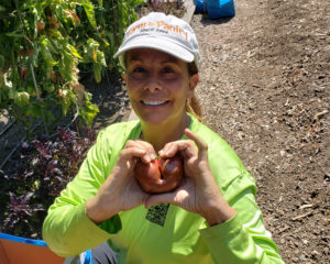 Dani Wilcox from Farm to Pantry team in the Alexander Valley. Heather Irwin/PD