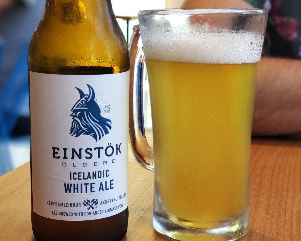 Einstok beer at Stockhome restaurant in Petaluma. Heather Irwin/PD
