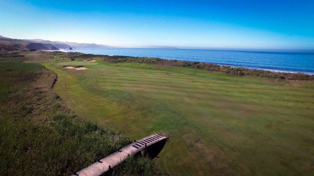 Play a round of golf, overlooking the ocean, at Links at Bodega Harbor in Bodega Bay. After a round, walk down to the sandy beach below and relax. (courtesy photo)
